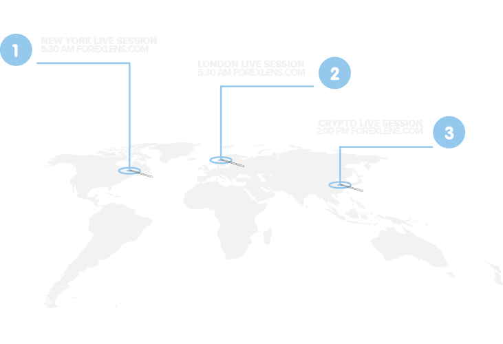 Forex Lens Live Sessions Map Forex Lens - 