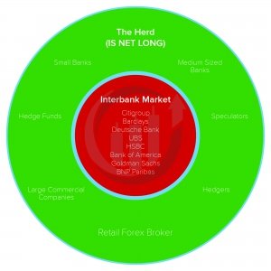 Smart Money Trading Interbank Market and The Herd is Net Long