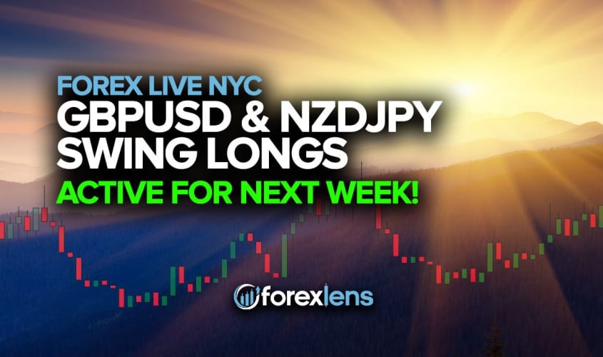 GBPUSD and NZDJPY Swing Longs Active For Next Week!