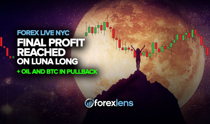 Final Profit Reached on LUNA Long + OIL and BTC in Pullback